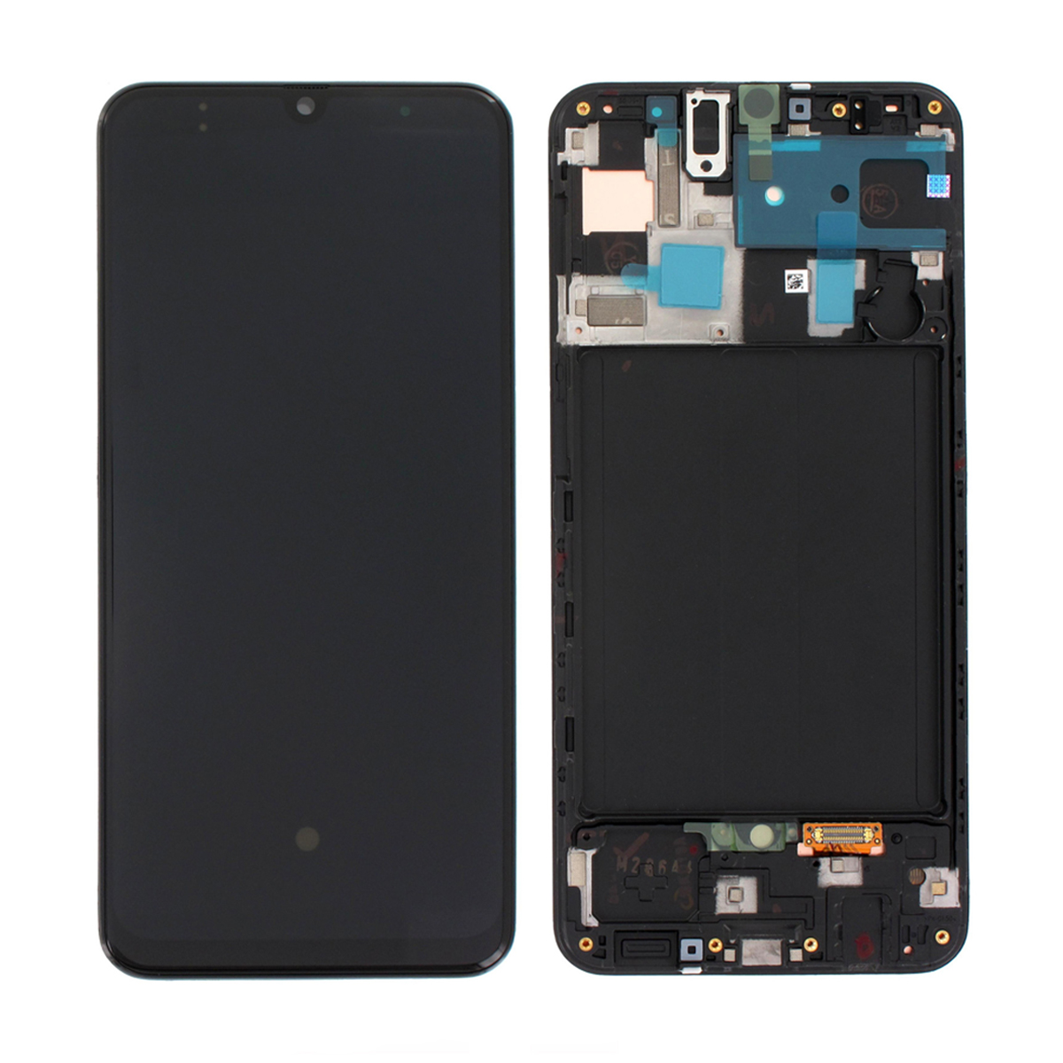 Samsung Galaxy A50 (SM-A505F) LCD Skärm med Display Original - Svart