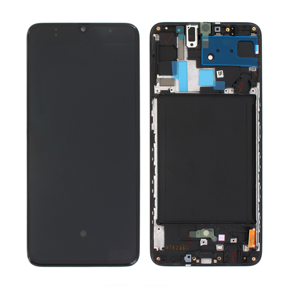 Samsung Galaxy A70 (SM-A705F) LCD Skärm med Display Original - Svart