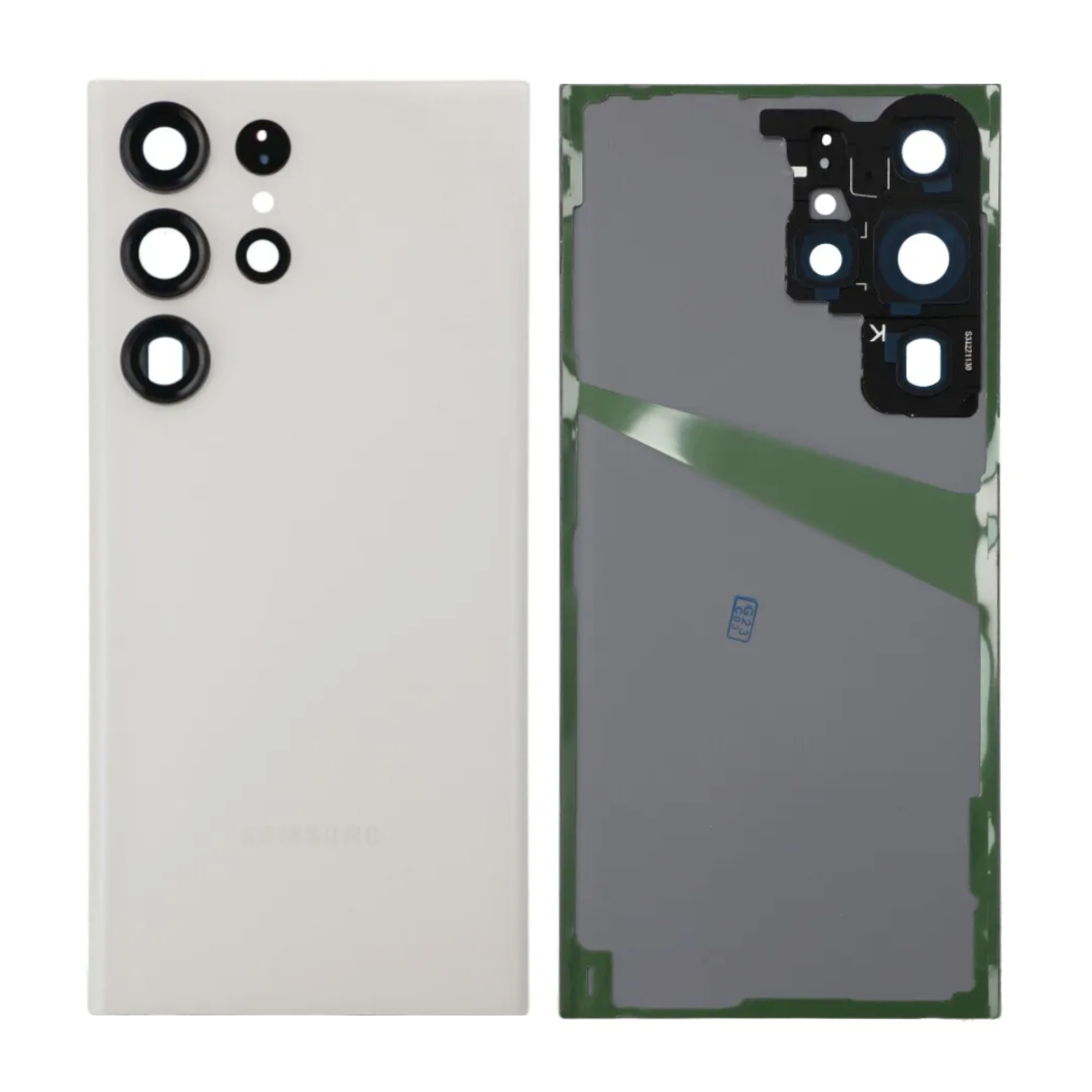 Samsung Galaxy S23 Ultra Baksida - Vit