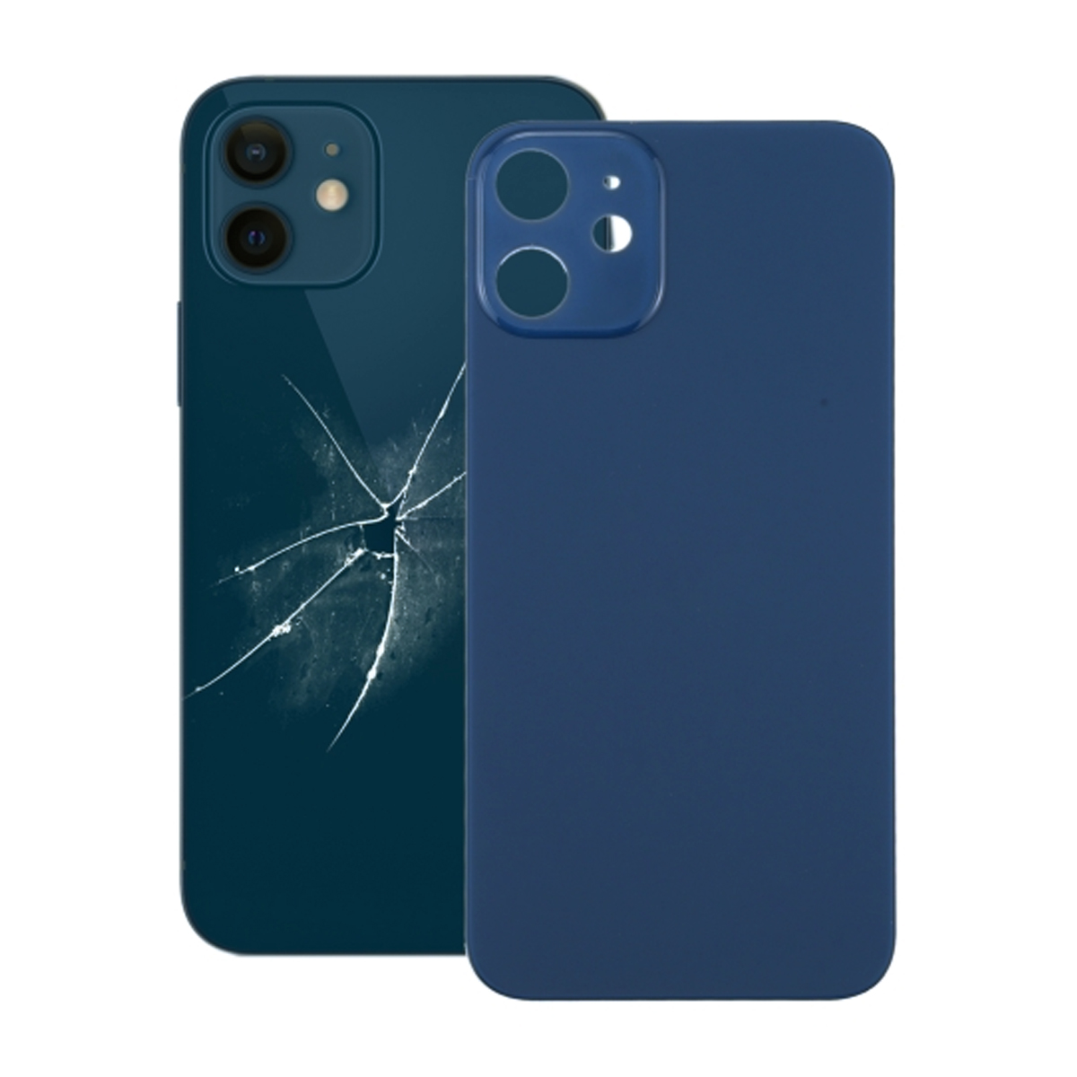 iPhone 12 Mini Baksida Glas med Självhäftande tejp