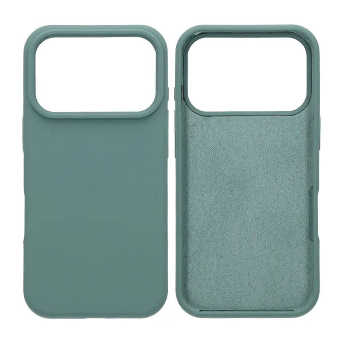 Mobilskal Mjukt Silikon för iPhone 17 Pro - Grön