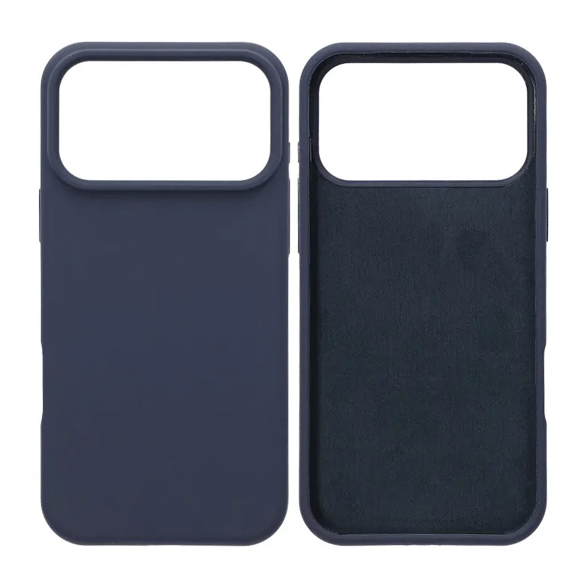 Mobilskal Mjukt Silikon för iPhone 17 Pro Max - Mörkblå