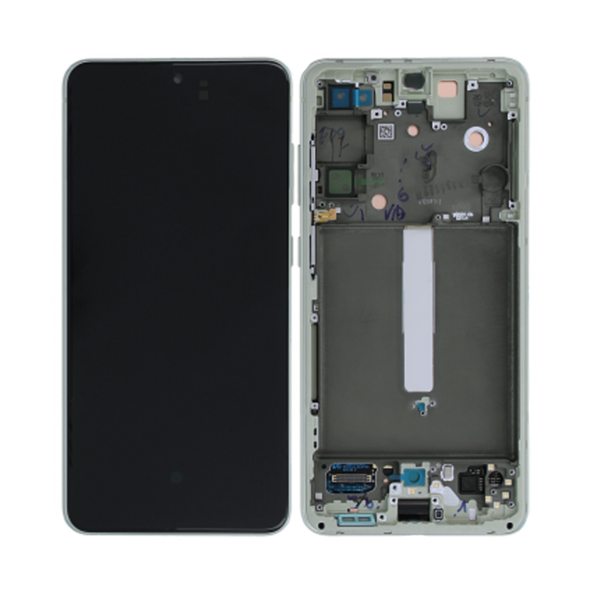 Samsung Galaxy S21 FE 5G Skärm med LCD Display Original - Grön
