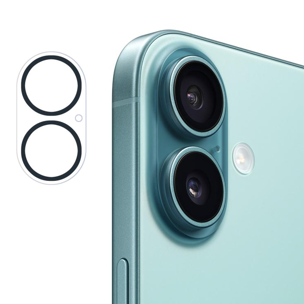 Kameraskydd Härdat Glas till iPhone 17