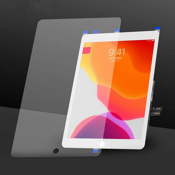iPad 9.7 2018 Komplett Glas & Digitizer utan tejp - Vit